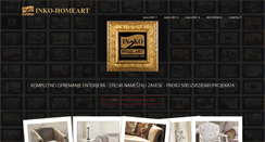 Desktop Screenshot of inko-homeart.com